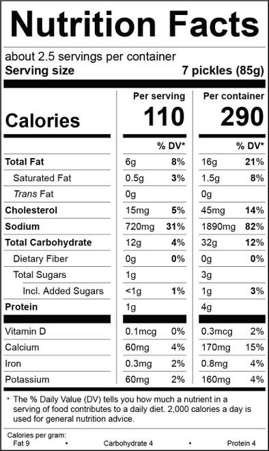 Feel Good Foods Fried Dill Pickles (FROZEN)